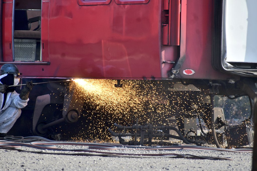 6501Fから本格的な廃車解体開始