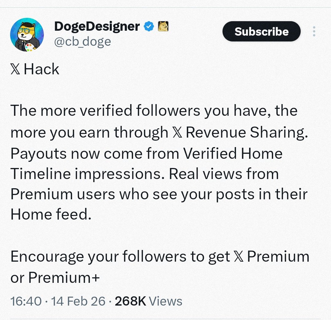 Kata pak doge (teman papi elon) semakin banyak follower cenblue, semakin banyak pula nanti penghasilan dari sistem monet..

Yuu saling follow habiss tu jan lupa interaksi juga sesama cenblue..

Salam interaksi 🧚‍♀️