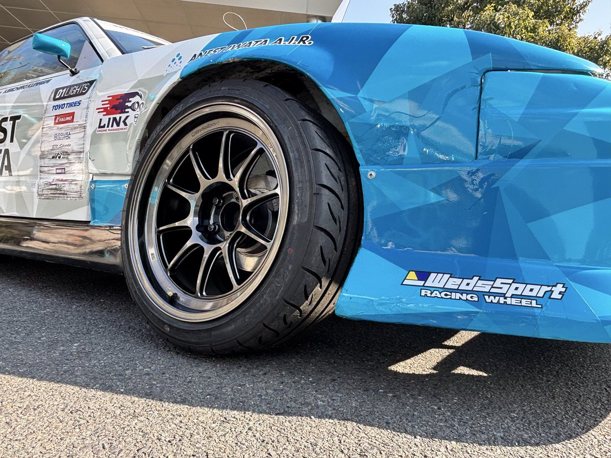 D1LIGHTS参戦にあたり #Wedssport 様にホイールをご協賛頂きました