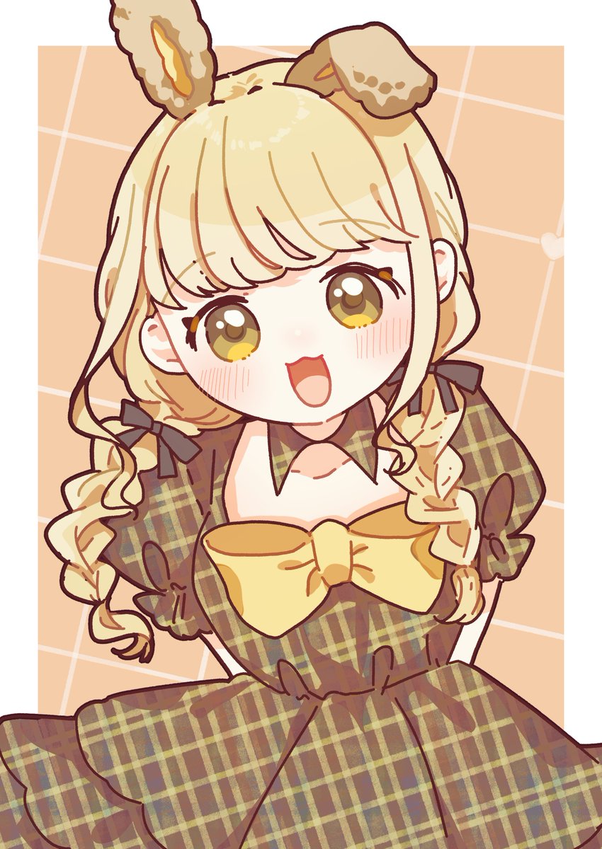 「うさ衣装可愛いけどやっぱり広ちゃんの衣装はちょっとセクシーな気がする それか私が」|おやすみまくらのイラスト