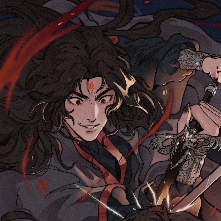binghe's duality makes him so fun to read about; he's both the cutest *and* strongest person in his universe and whichever side of himself he's going to show, readers never know 😭 will he be sad pou today? or will he come close to blowing up earth? find out next time on svsss
