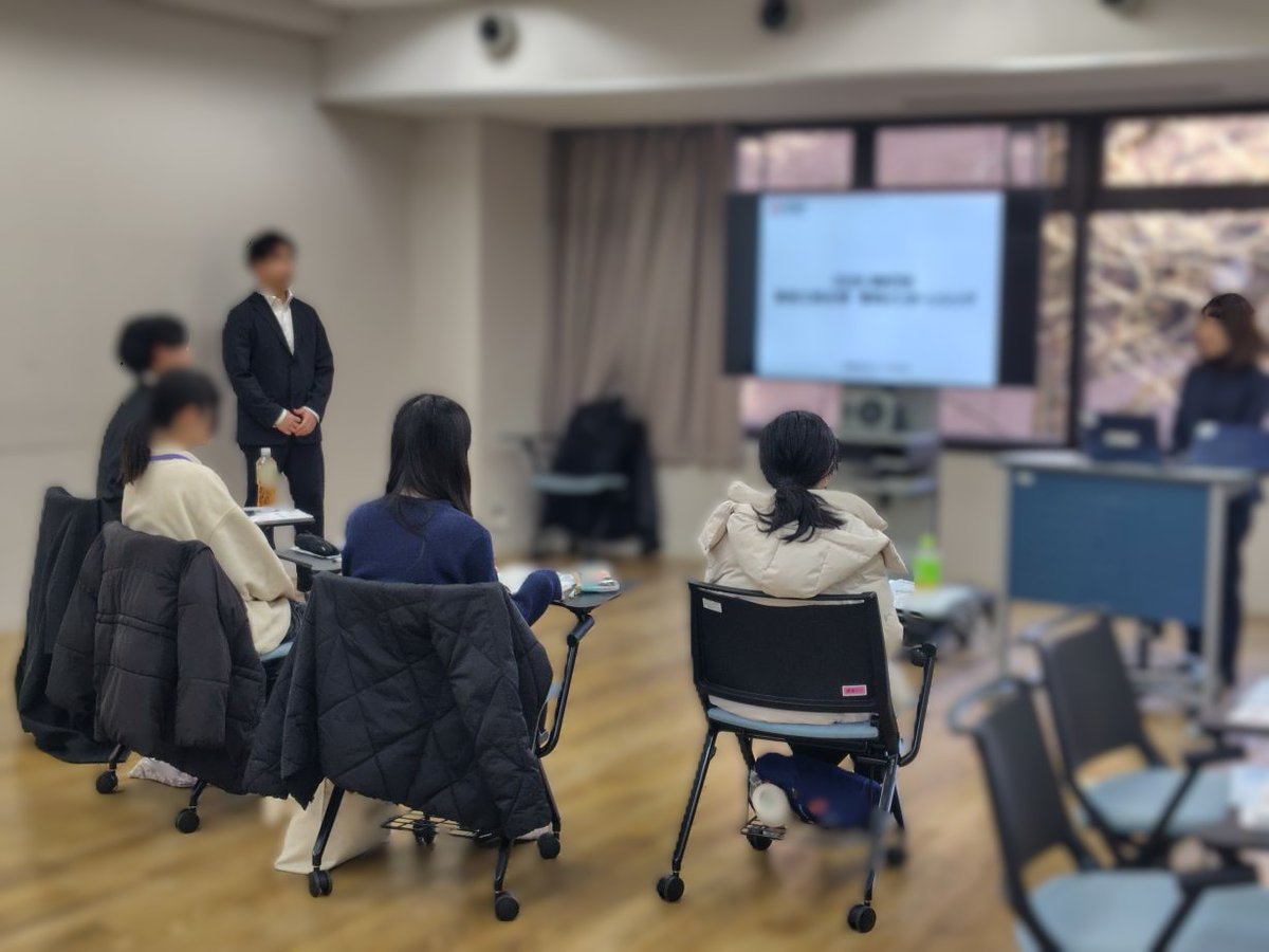 bs_tut's tweet photo. 八王子キャンパスにて学内インターンシップを開催しました！企業の採用担当の皆様による様々な企画のもと、多くの学生が参加し、盛況なイベントとなりました。
#東京工科大学 #工科大 #応用生物 #インターンシップ #就活 https://t.co/omYi0sykgP