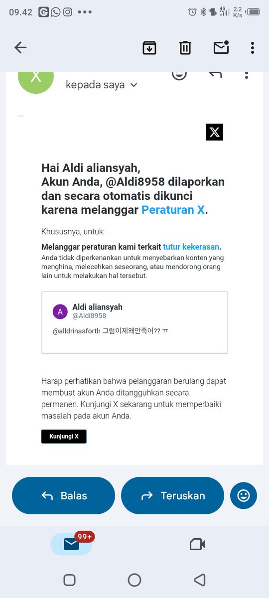 Aldi8958's tweet photo. Kena suspend 😒 조까라네 https://t.co/iVhiYF1zMW