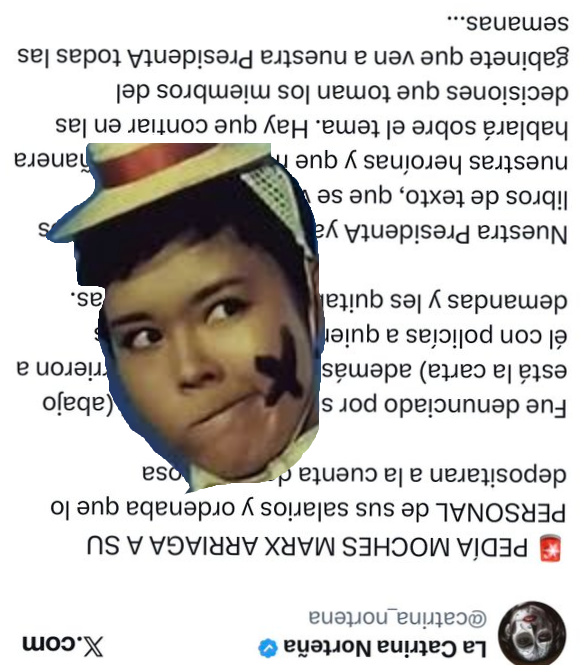 Tache a la <a href="/catrina_nortena/">La Catrina Norteña</a> .

¿Por qué justificar un error?