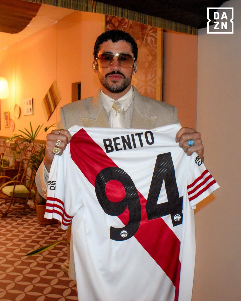 Bad Bunny 🤝 River Plate

📸 via RiverPlate/X