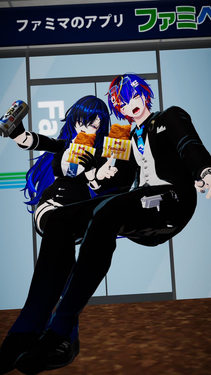 ファミチキください…)