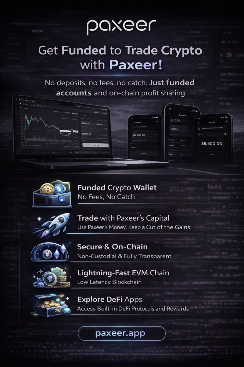 <a href="/CryptoKaleo/">K A L E O</a> Kaleo, it's worth checking out $SID <a href="/sidioraexchange/">Sidiora Exchange</a> 

$PAX <a href="/paxeer_app/">Paxeer Network Protocol</a> ecosystem, a high-performance network that has already processed millions of blocks, supporting fast, low-latency transactions and scalable on-chain activity.

CA: 5w3wVdJaESaJKyLmStM6Hv9UyUkmZ1b9DLQquAqqpump