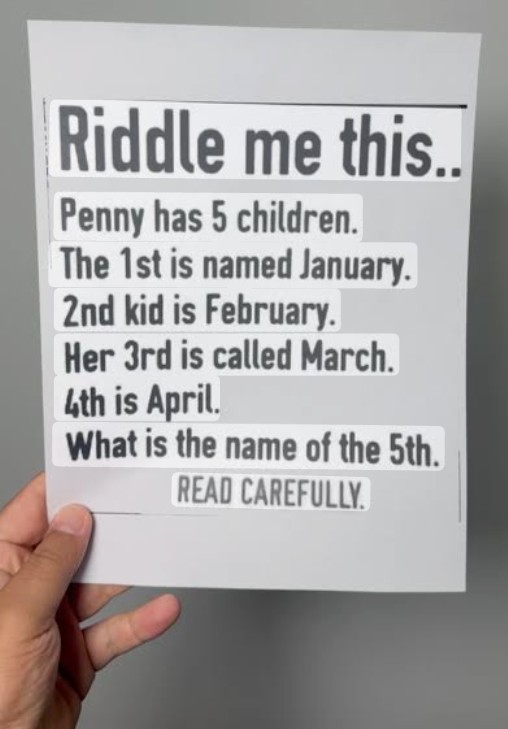 Riddle 

Only 0.0000% will succeed