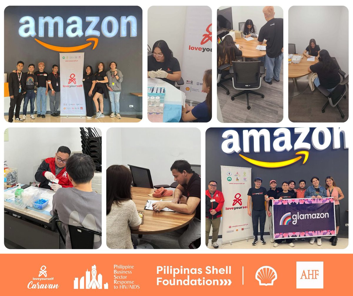 LoveYourselfPh's tweet photo. Thank you Amazon Philippines and #glamazon for inviting us in promoting self-love in February.
Powered by Pilipinas Shell Foundation, Inc.
Supported by AIDS Healthcare Foundation
Bring HIV awareness, testing, and counseling to your school, company, or event with LoveYourself Caravan!
We’re here to make HIV education and services more accessible and empowering for your community.
Reach out to us by sending us an email at caravan@loveyourself.ph and let’s create a safer, more informed space together.
#LoveYourselfCaravan
#LoveYourselfPh