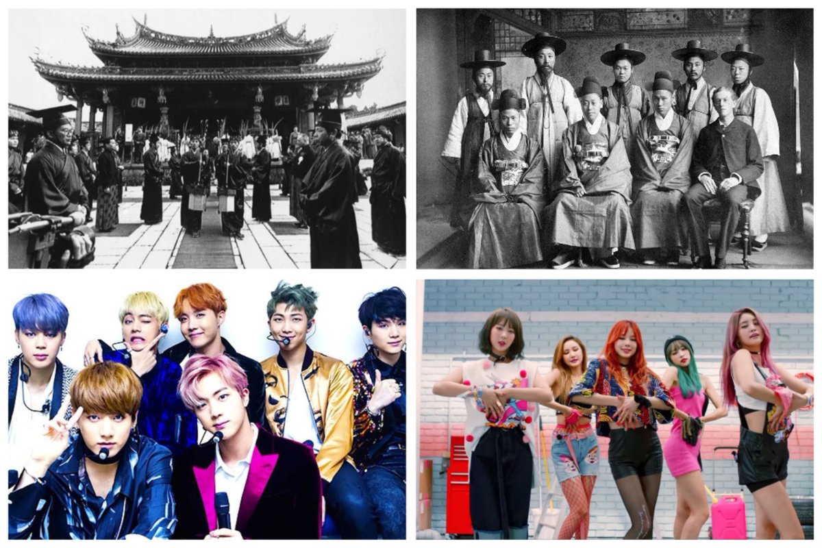 NanoscaleJane's tweet photo. @livewithnoregrt Korea 100 years ago vs. Korea now. The glow-up is insane. https://t.co/ozqCYNNdWu