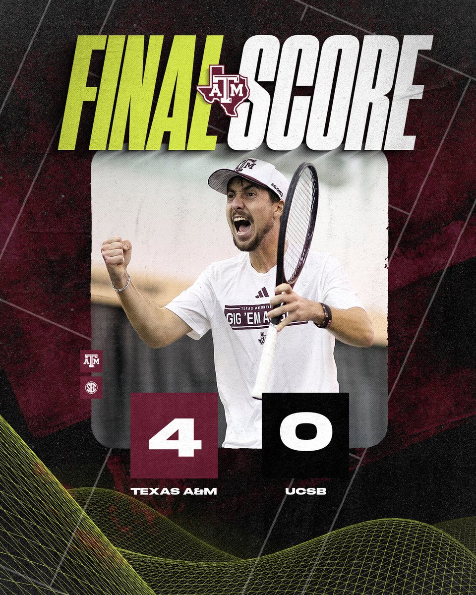 A clean sweep 🧹

#GigEm | #AggieMT