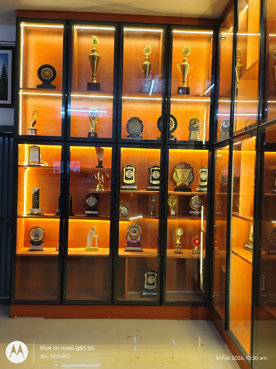 JawaharMedak's tweet photo. certificates, trophies, and memorable milestones of students and staff, creating a Motivation... Victory Gallery established at PM SHRI JAWAHAR NAVODAYA VIDYALAYA, Wargal,#JNV #NVS #PMShri #VictoryGallery #nvsrohyd https://t.co/NJXeaoOGWW