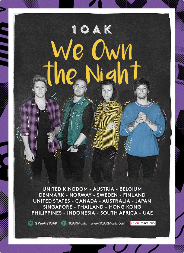 Did you attend the #WeOwnTheNightTour? Which city + country of yours were the guys just passing through?