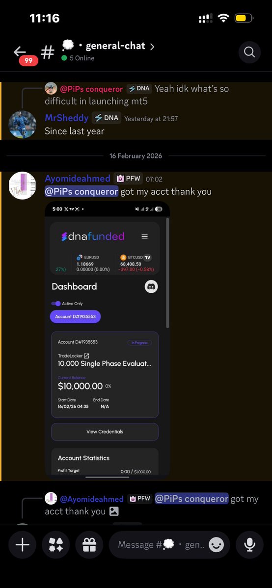 Join my discord community for more giveaways and forex lessons. 

Discord link: discord.gg/n3b4zKAUwG