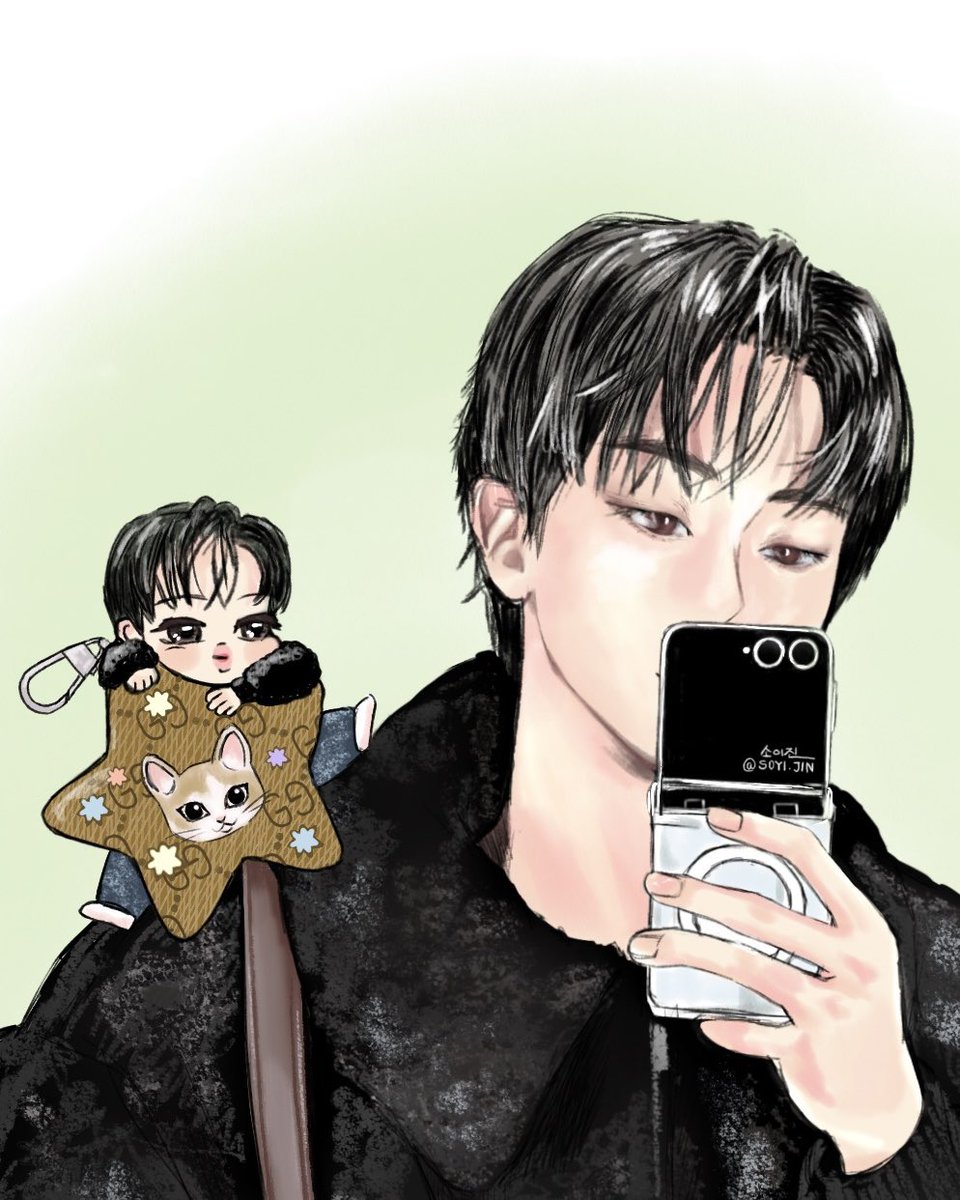 큐티뽀짝 석디니❣️
Happy Seolnal❣️
#jinfanart #jin #진 #방탄소년단진