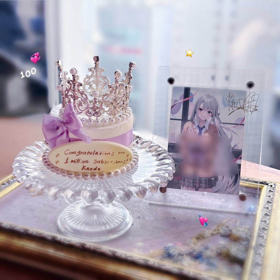 登録者100万人おめでとうございます㊗️💯✨️

この大台を一緒に迎えられて嬉しい！т_т♡
これからも樋口さんのペースで好きな時に、好きなように活動してね まだまだ応援していくよー📢

耐久配信の告知はギリギリに。 #樋口楓100万人