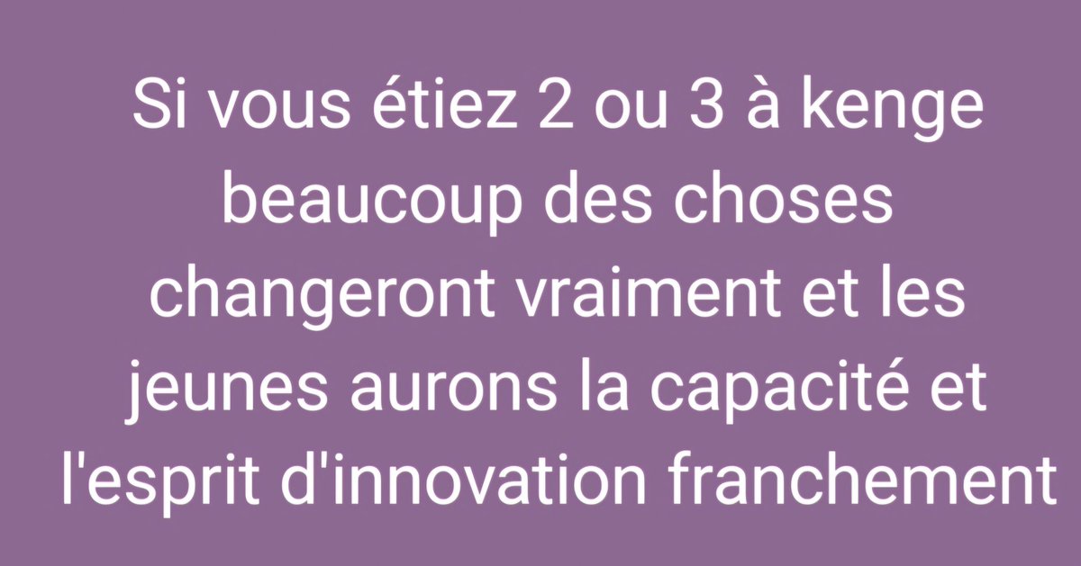 Aimé KAZIKA tweet media