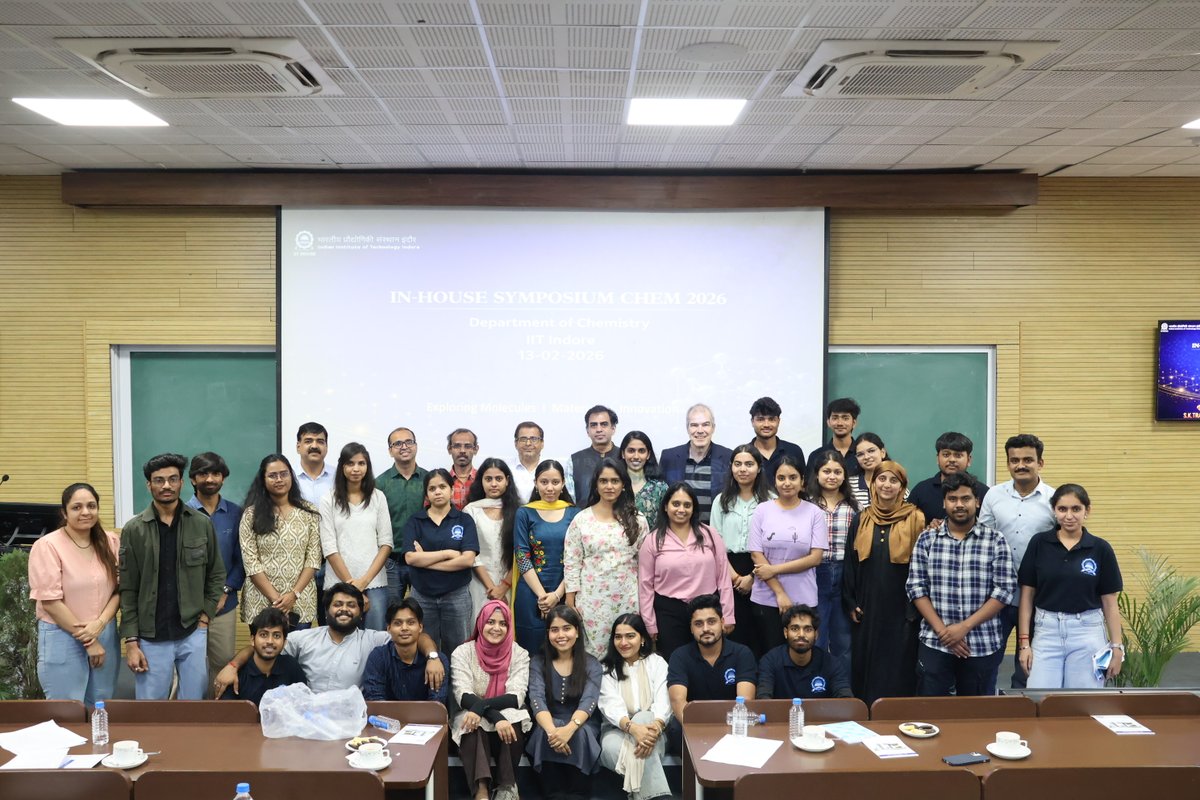 Department of Chemistry, IIT Indore tweet media