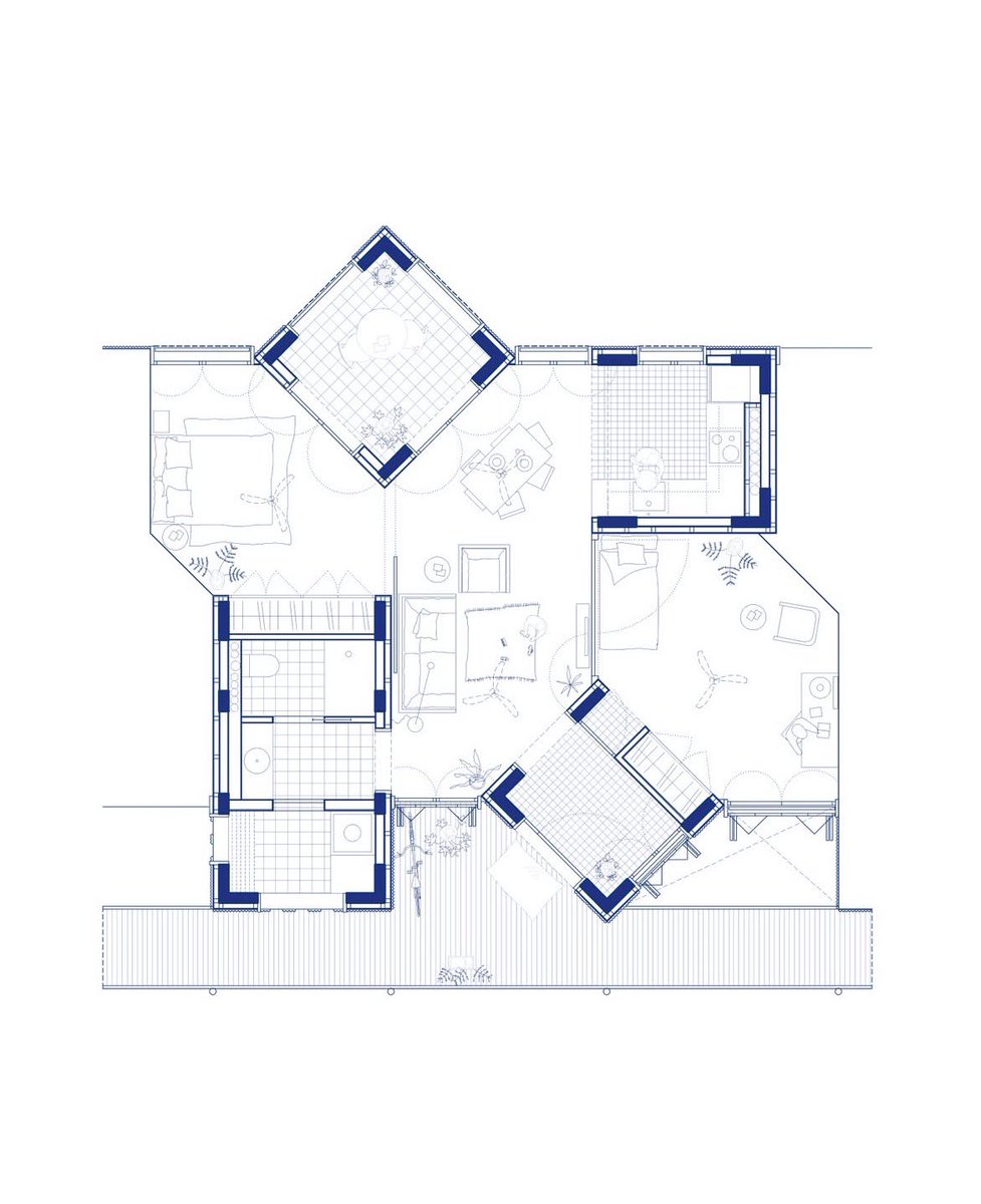 Really interesting plans for public housing in Barcelona

Deck access means all apartments have ease of access to cross ventilation and cooling breezes 

By Cierto Estudio