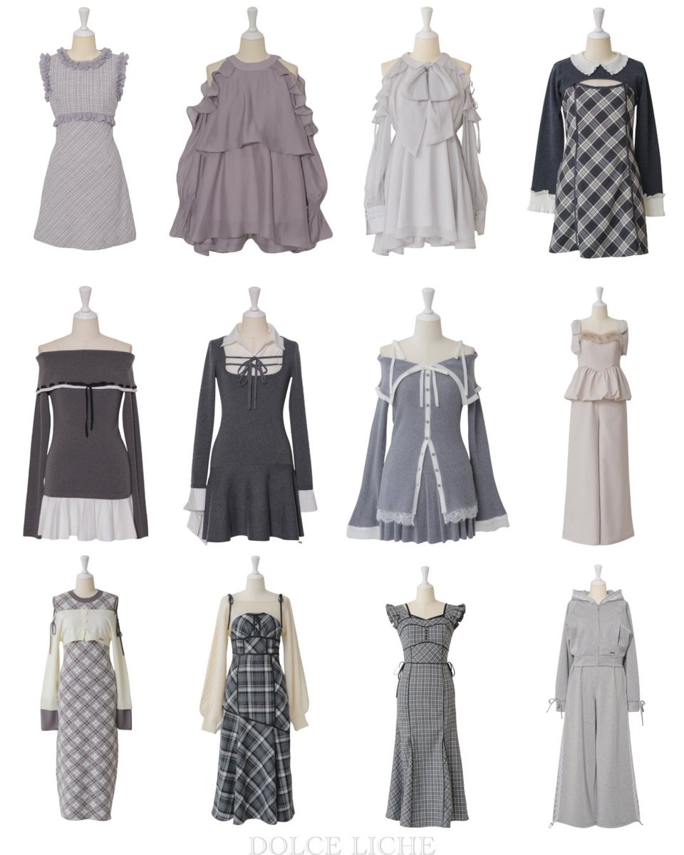 DOLCE LICHE 
gray collection🩶

There is always room for DOLCE.
-可愛いは別腹-

dolceliche.shop

#dolceliche