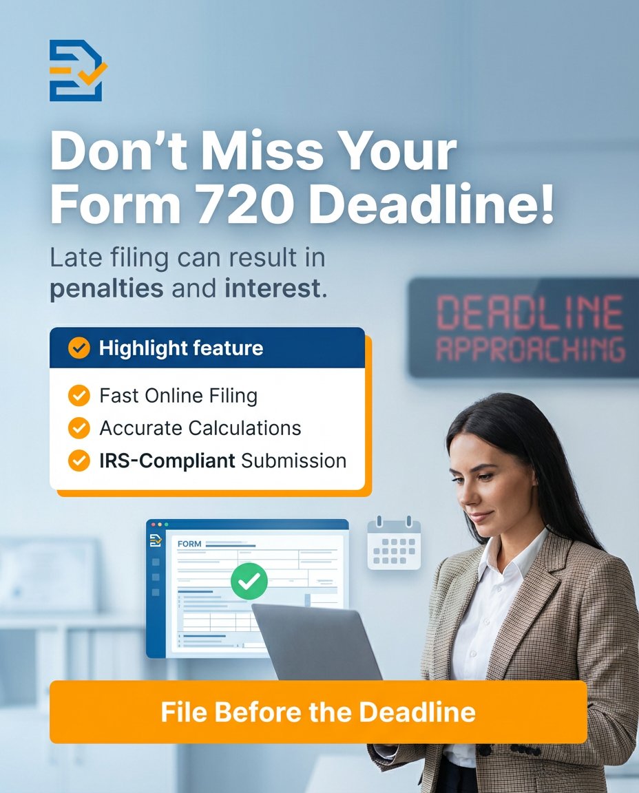 Efileexcise720's tweet image. Don't miss your Form 720 deadline! EfileExcise720 makes filing fast, accurate, and IRS-compliant. Avoid penalties and interest with our reliable online filing service.

efileexcise720.com/file-irs-form-…

#Form720 #TaxFiling #EfileExcise720 #ExciseTax #IRSCompliant  #TaxCompliance