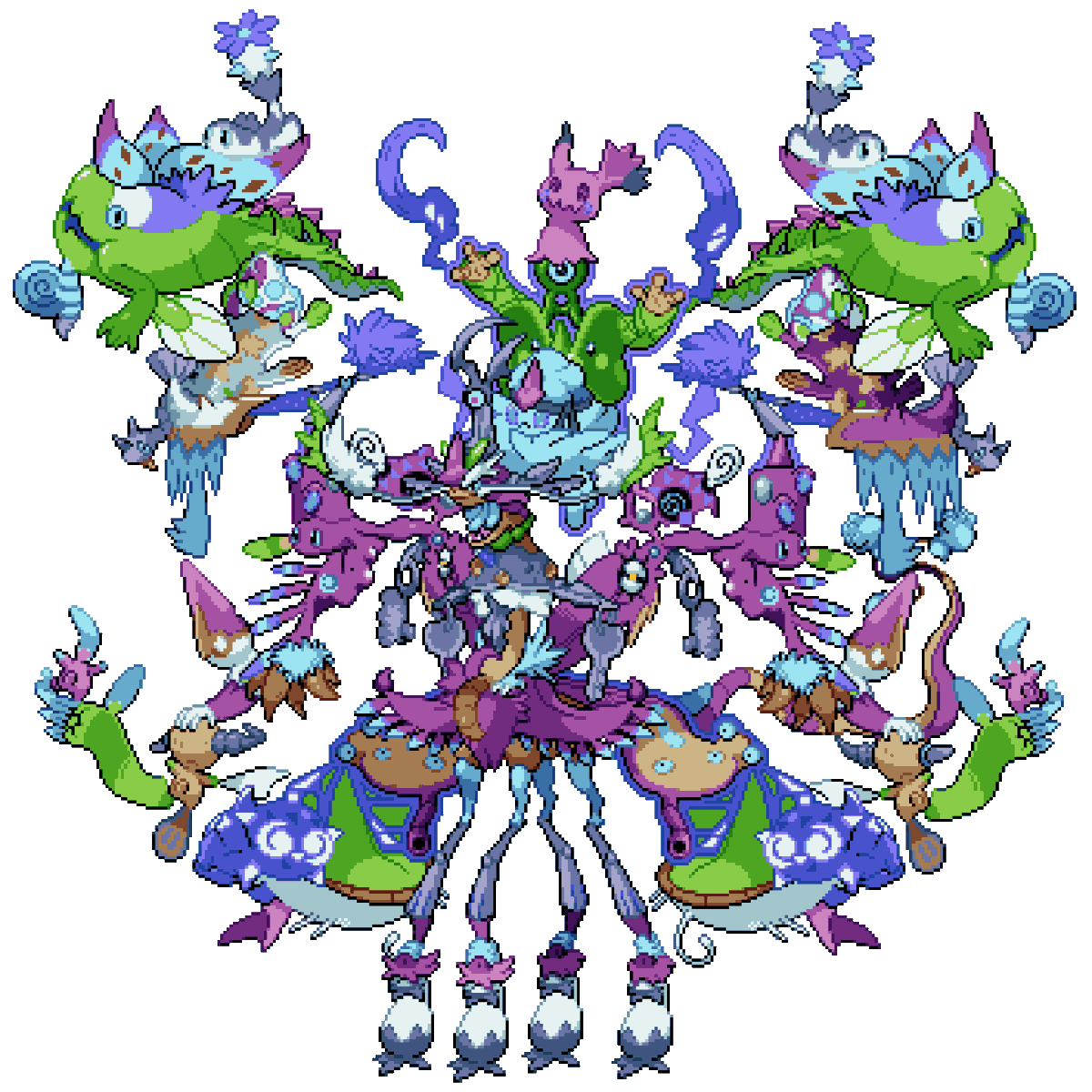 ChumoMontoya's tweet image. 47) Bueno otro de 3º pero por lo menos este me gusta

#Pokemon #Kecleon #Homunmon