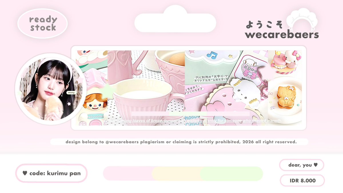 KUROMlU's tweet image. help repost ! timamaci &amp;gt;ᴗ&amp;lt;

👩🏻‍🍳 ⓘ heeelloo! aku bawa layout rs ready stock wonyoung &amp;amp; jiyu yang bisa kamu jemput sekarang melalui direct messages or telegram ♡ IDR — start 7.OOO koin. 

#zonauang