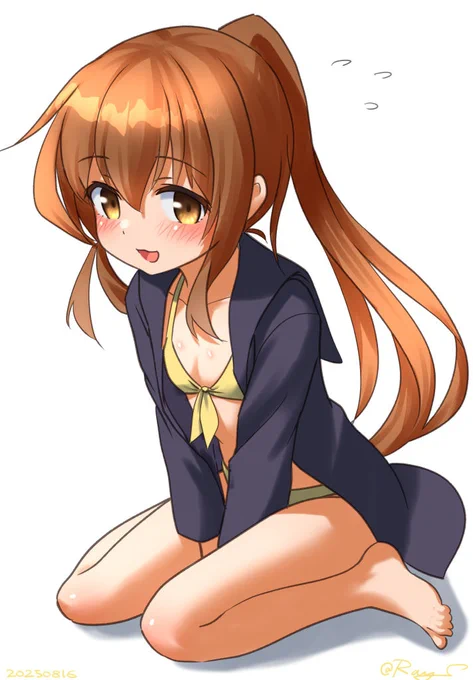 今日は文月ちゃんの進水日ですね。