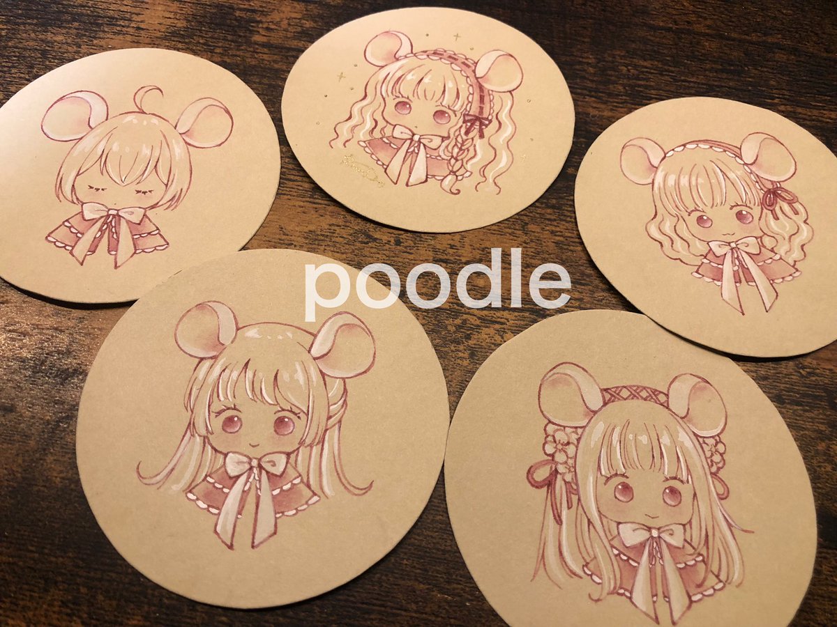 アナログイラスト展 ＃川崎文具店 めっちゃかわいいかもー🐭💕✨ 1回