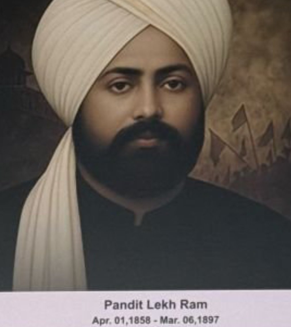 Earlier I called out <a href="/punjabkibaat/">Asli Punjabi</a> for using khatri vikram batra profile picture and puking hate 

It's good to see he has shown his true face by using pandit lekh ram photo 

Now do one more thing , change name of your account from"punjab ki baat" to "baman ki baat"