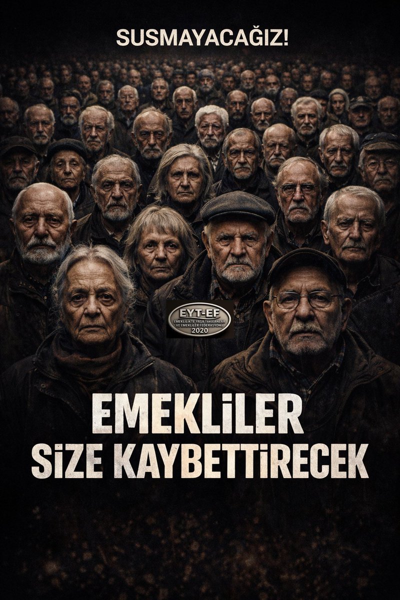 EMEKLİLERE SEYYANEN 40.000 TL HAKTIR ‼️
Bugün Emeklilerin geçinebilmesi için tüm emeklilere seyyanen bir zam yapılması Gerekiyor ‼️
<a href="/Akparti/">AK Parti</a> 
<a href="/RTErdogan/">Recep Tayyip Erdoğan</a> <a href="/dbdevletbahceli/">Devlet Bahçeli</a>
<a href="/avabdullahguler/">Abdullah Güler</a> <a href="/_cevdetyilmaz/">Cevdet Yılmaz</a>
<a href="/isikhanvedat/">Prof. Dr. Vedat Işıkhan</a> <a href="/memetsimsek/">Mehmet Simsek</a>
#5000KısmiGalipGelecek
#EmeklilerSizeKaybettirecek
