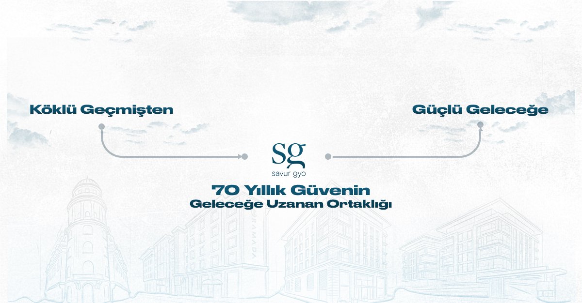 SavurGyo's tweet photo. Temelleri 1947 yılında atılan, Savur Group, bugün itibarıyla güçlü geçmişinden aldığı
birikim ve farklı sektörlerde kazandığı deneyimi,
ana faaliyet alanları olan gayrimenkul geliştirme,
inşaat ve turizm sektörlerine yoğunlaştırarak
uzmanlığını daha da derinleştiriyor. https://t.co/fdC5gZOOVO