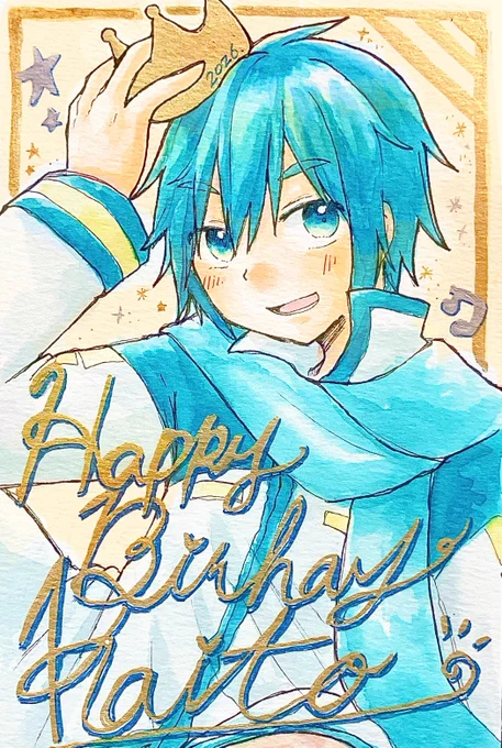 KAITOくん20周年おめでとう!! #KAITO誕生祭2026 #KAITO20th