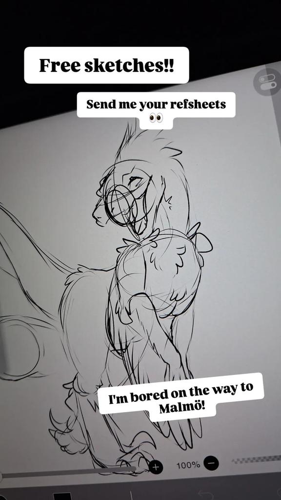 Free sketches!👀