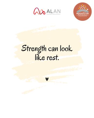 AcuteLeuk's tweet photo. โจ Strength isnโt always about pushing through.
Sometimes itโs about listening to your body and allowing yourself to pause.
๐ Rest is also part of healing.
#WednesdayPositive #HopeMatters #WithCare #LeukemiaCommunity https://t.co/KkiCSkRDef