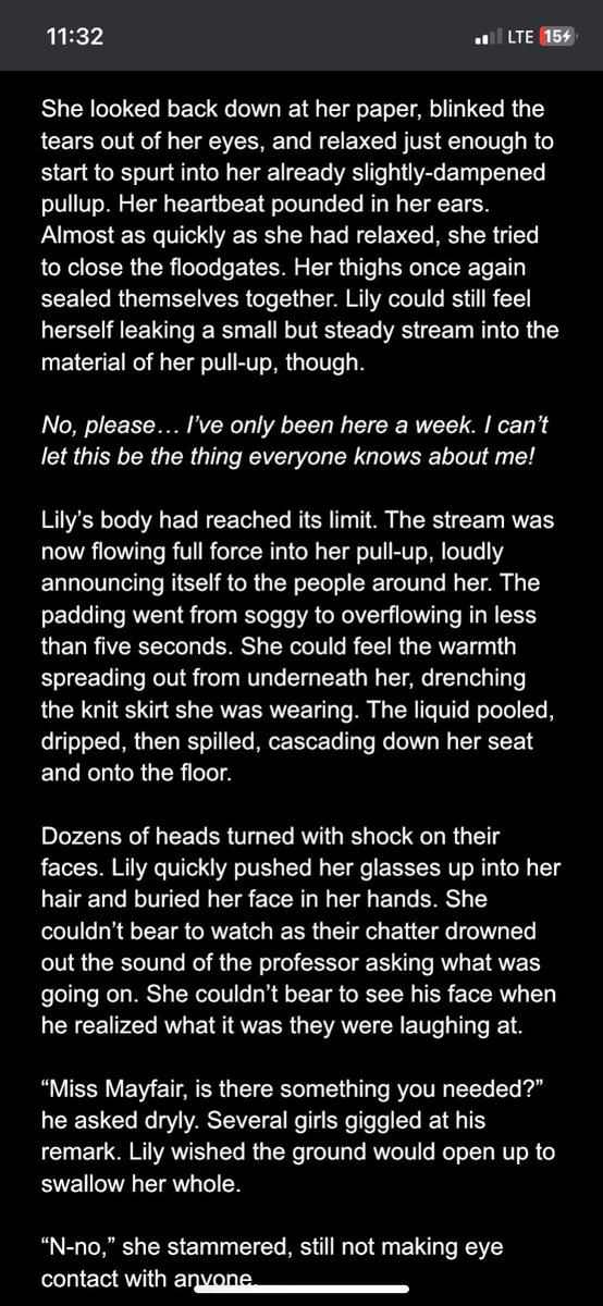 alittle2weird's tweet photo. Apologies for being MIA recently! Between stress from work, chronic pain, and starting up school again, I haven’t had the energy to write as much. 

ft. some snippets of something i am dubbing “ABs on the DL” lol

#bedwetting #bedwetter #omorashi #pantswetting #desperation https://t.co/MT8srmQKys