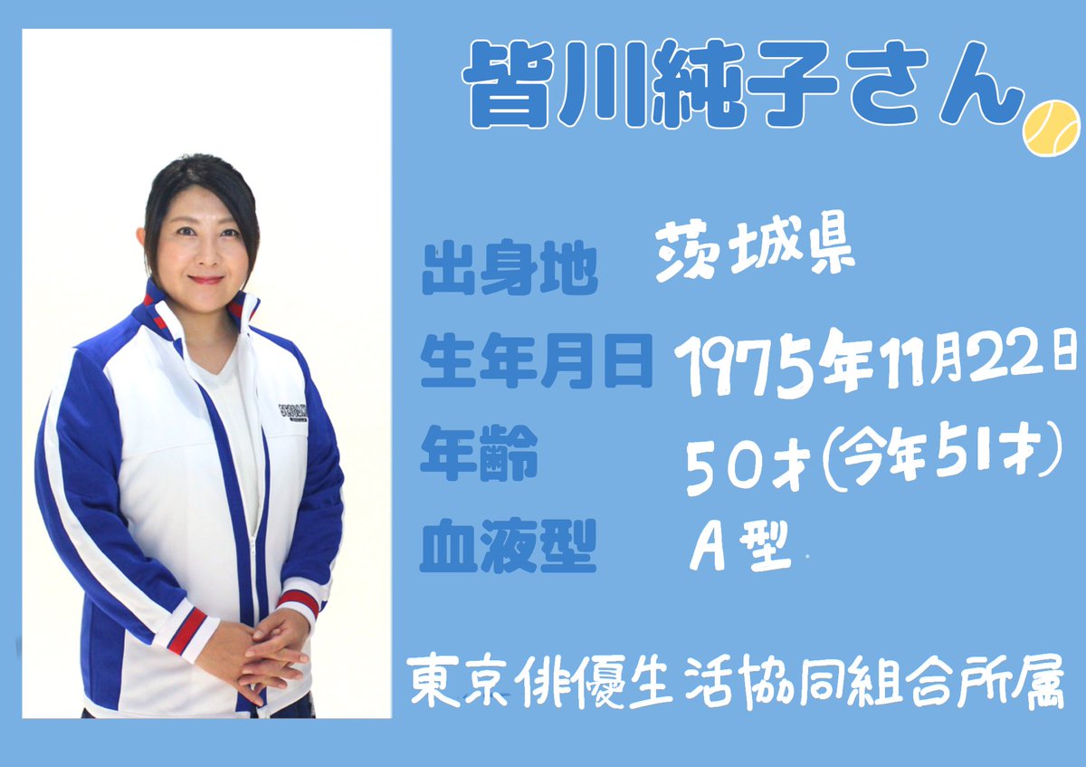 プレゼンのために作った。 純ちゃんのプロフィール