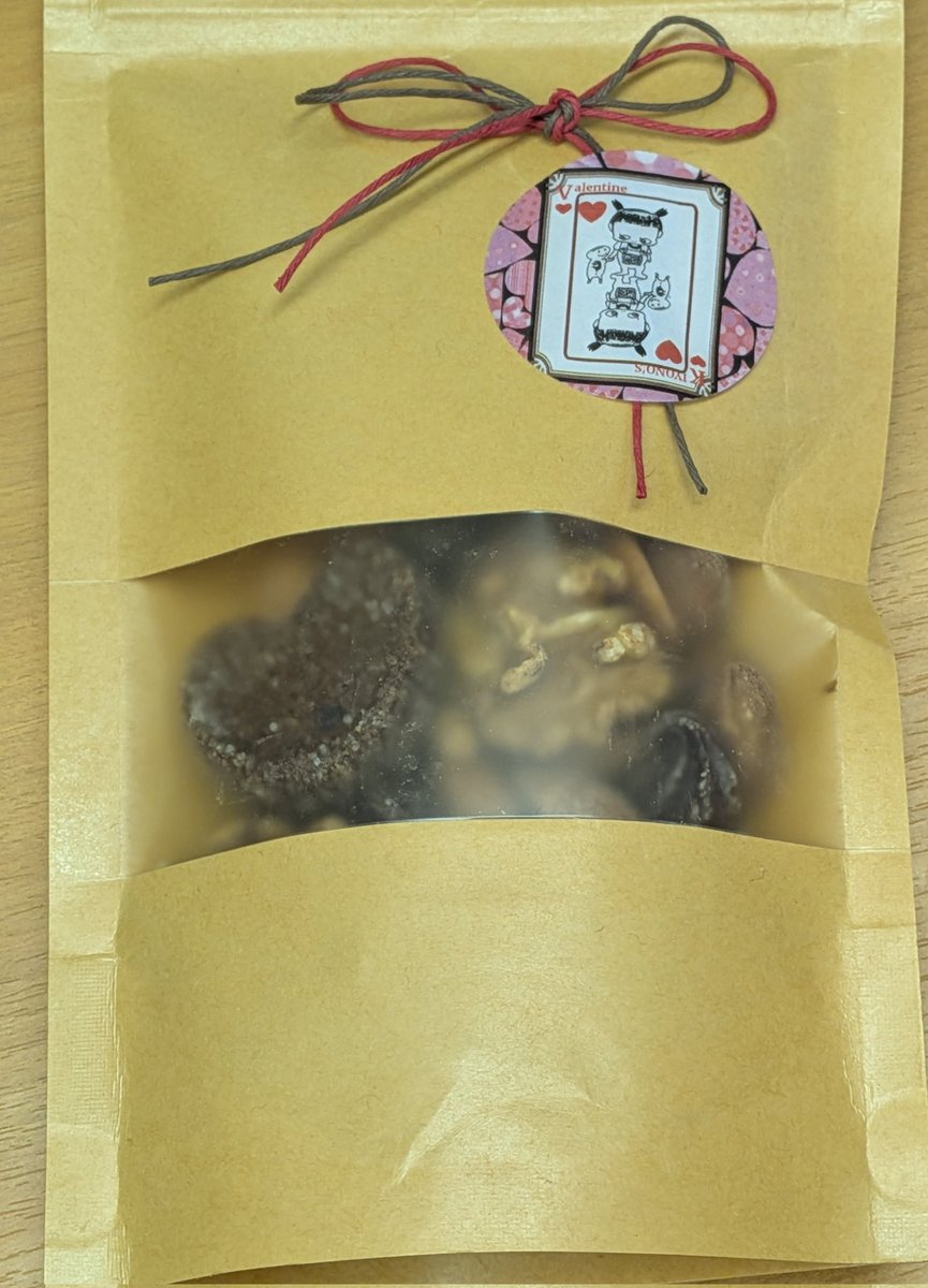 KIYONO'Sより
緊急販売
藻塩味付けナッツと焼きチョコとクッキーのアソート 合計90g前後
送料込1300円
レターパックプラスで本日もしくは明日朝一で発送いたします

左下の写真にココアのクッキーのアソートです