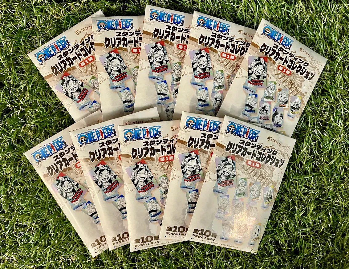 新商品】原画商品 『ONE PIECE』スタンディングクリアカード