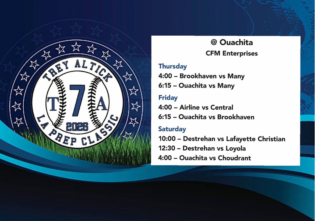 Trey Altick La. Prep Classic tweet media