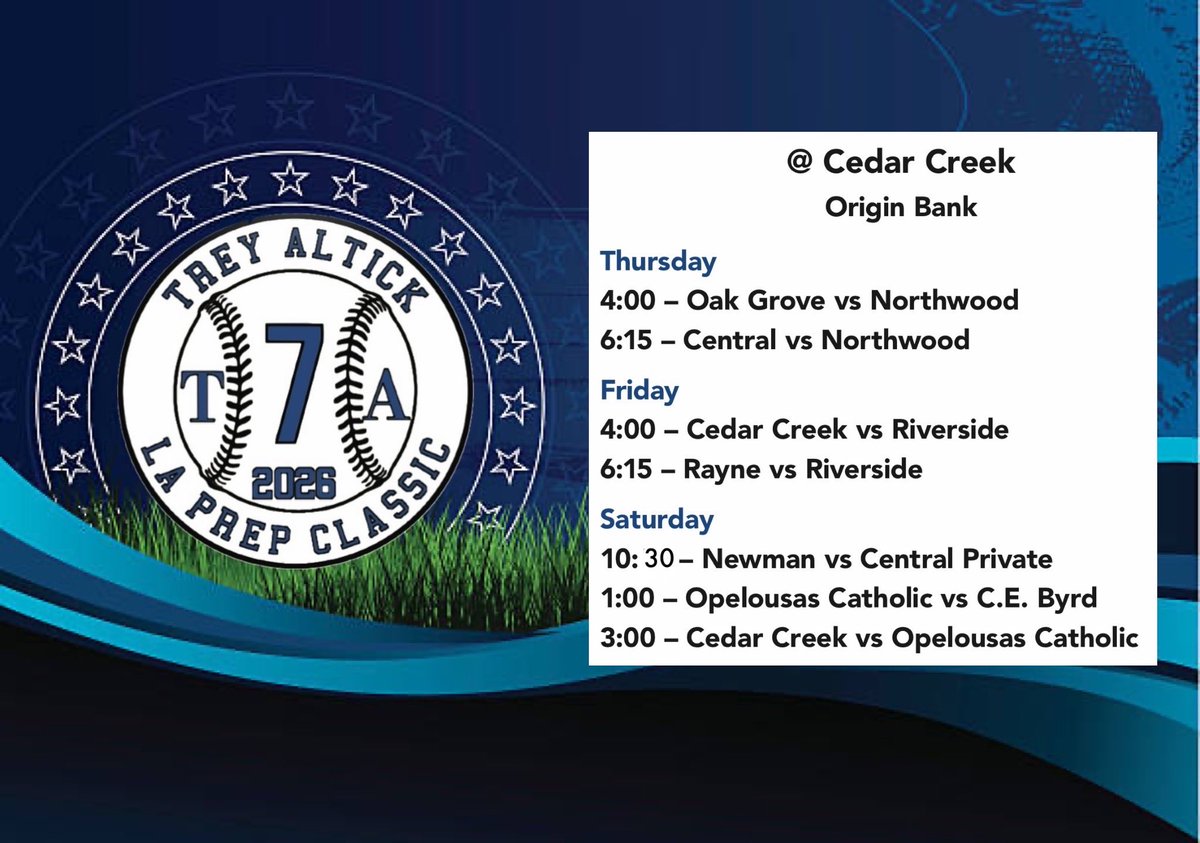 Trey Altick La. Prep Classic tweet media