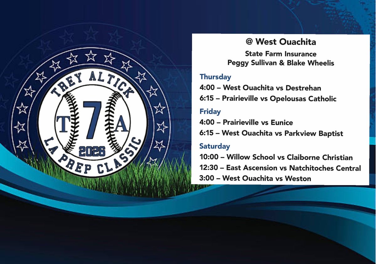 Trey Altick La. Prep Classic tweet media