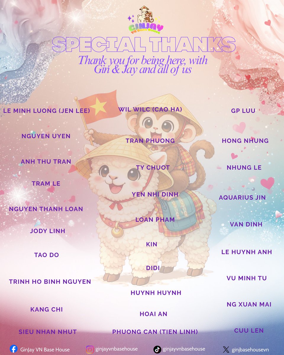 💖 GINJAY VN BASE HOUSE would like to present the financial summary for
1ST PROJECT FOR GINJAY – GINJAY’S BIRTHDAY &amp; FANCON BANGKOK 1402💖

💰 Total donations: 87,925,487 VND - 105,000 THB

🎁 Total expenses: 85,467,100 VND - 102,000 THB

💵 Remaining balance: 2,458,387 VND -