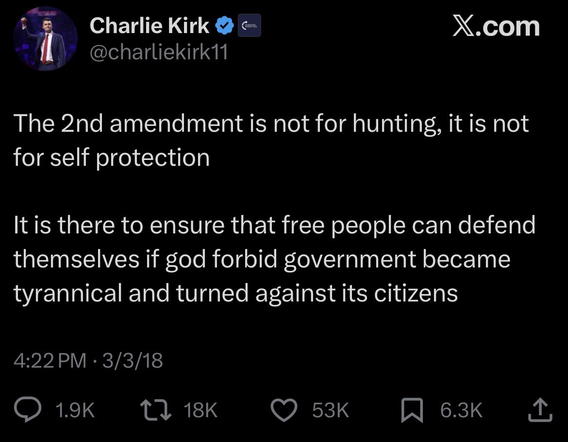 Now’s a good time to invest in a fire arm people