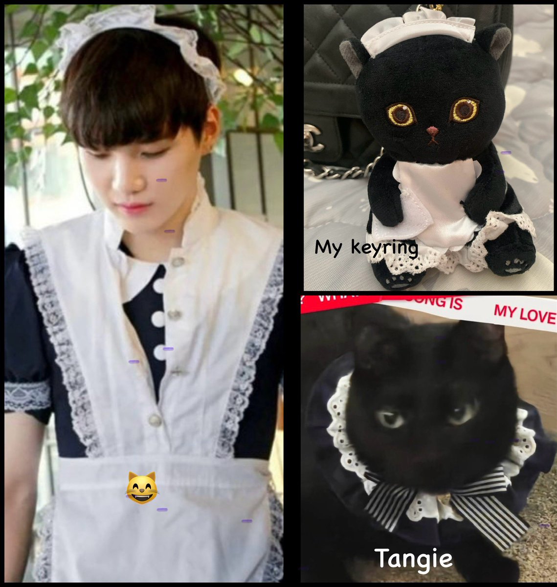 "Hiphop is Dead!"🖤 🤭
Sharing with you my keyring looks so much like Tang.🖤🤍😭
#minyoongi #tang #tangie