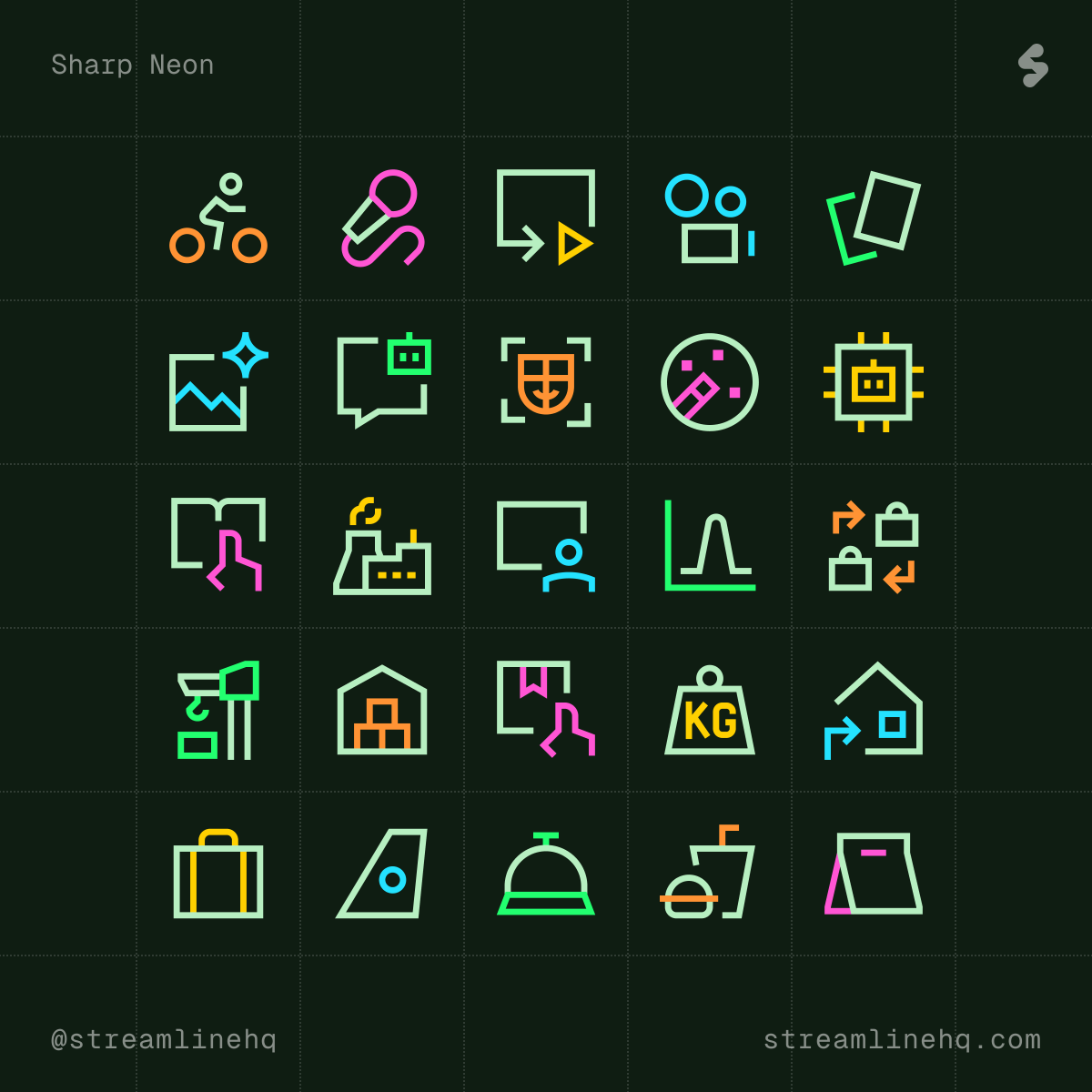 Streamline Icons tweet media