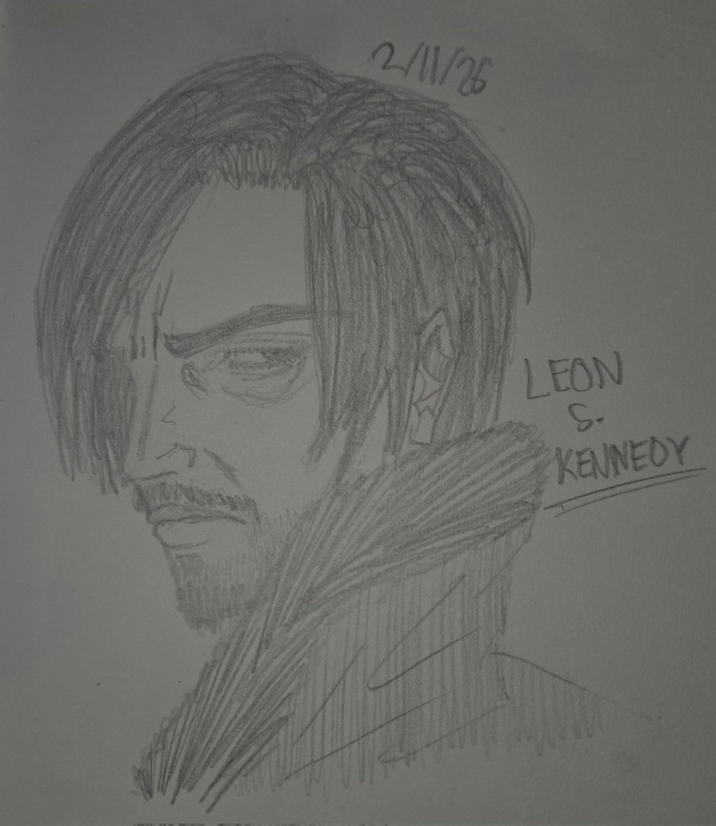 Drawing Everyday for a Year
Day 38

Requiem Leon

I think I did pretty good for a more realistic style. I cannot FUCKing wait for this game.
#ResidentEvilRequiem #ResidentEvil #LeonKennedy #fanart