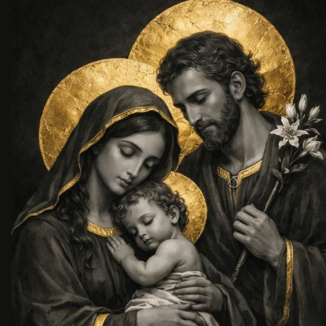 ZoeKing_1958's tweet photo. February: Dedicated to The Holy Family. https://t.co/L9yrbBkG63