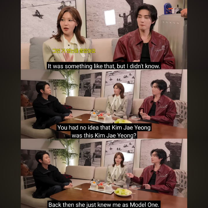 not lovers but when sooyoung realized she didn't meet jaeyoung for the 1st time for the drama, they had a commercial shoot in 2015 and he said he was just model #1 to her lmaoooo