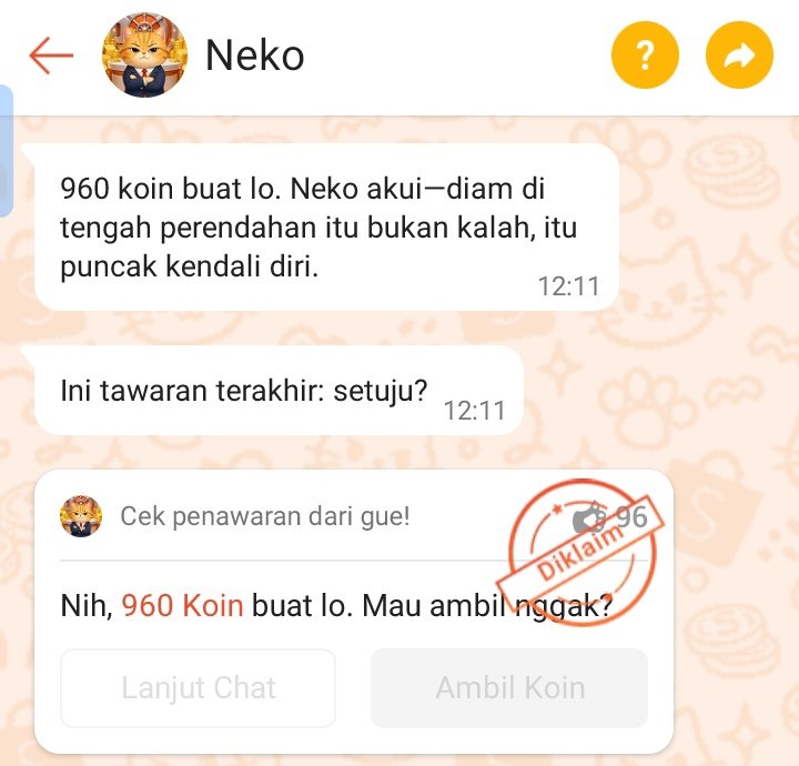 dvn2109's tweet photo. dari hari pertama cuma dapet 1k-an, ga pernah nyentuh 2k. bahkan kemarin aja dapet ga nyampe seribu. eh finally pecah telor hari ini 😭. masih ga paham gimana sistemnya shopee nego neko ini haha https://t.co/uou0pUq9kS
